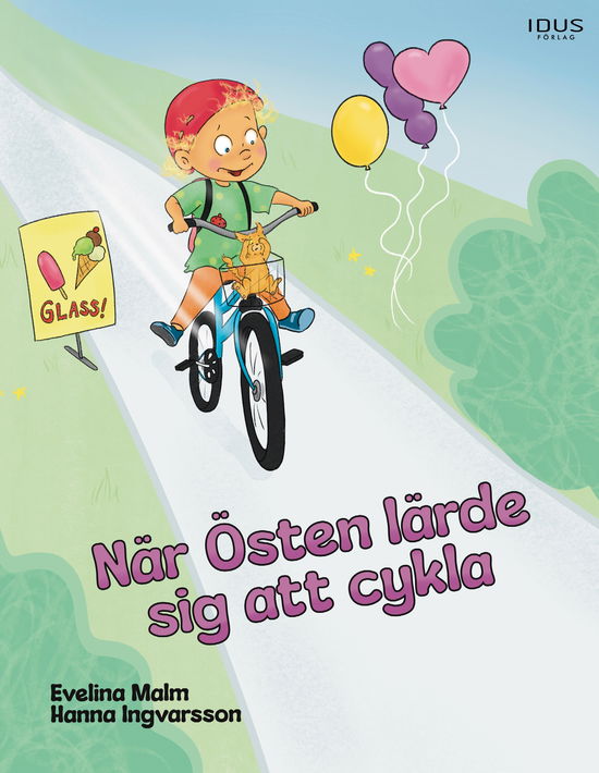 Cover for Evelina Malm · När Östen lärde sig att cykla (Hardcover Book) (2025)