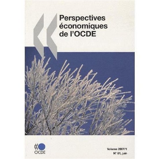 Perspectives Économiques De L'ocde, Volume 2007 Numéro 1 - Oecd Organisation for Economic Co-operation and Develop - Books - OECD Publishing - 9789264034518 - July 20, 2007