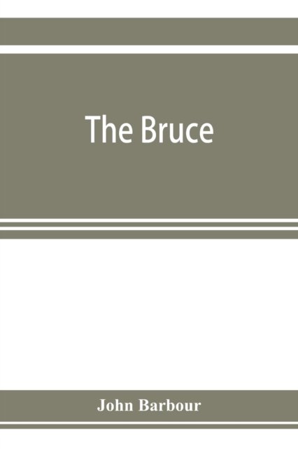 Cover for John Barbour · The Bruce (Paperback Book) (2019)