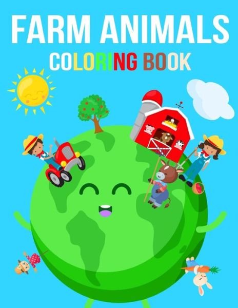 Farm Animals Coloring Book - Mykid Coloring - Livros - Independently Published - 9798644636518 - 10 de maio de 2020