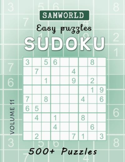 Cover for Samworld Press · Easy Sudoku Puzzles (Paperback Book) (2020)