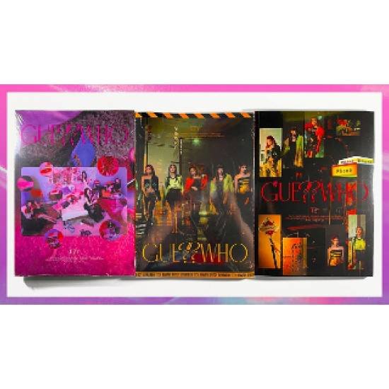 Cover for Itzy · GUESS WHO (CD + Merch) [Bundle edition] (2022)