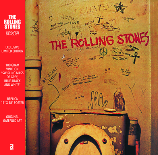 Cover for The Rolling Stones · Beggars Banquet (RSD Coloured Vinyl) (LP) [RSD 2023 edition] (2023)