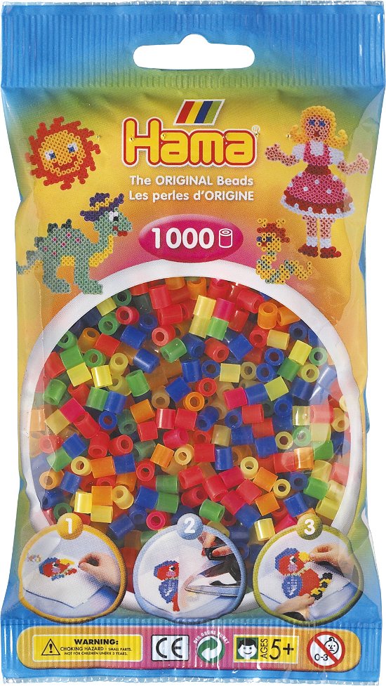 Cover for Hama · HAMA Perlen neon gemischt 1.000Stück (Toys) (2013)