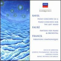 Cover for Ravel / De Larrocha / Foster / Burgos / Lpo · Ravel: Pno Cto in G Major / Pno Cto for Left Hand (CD) (2007)