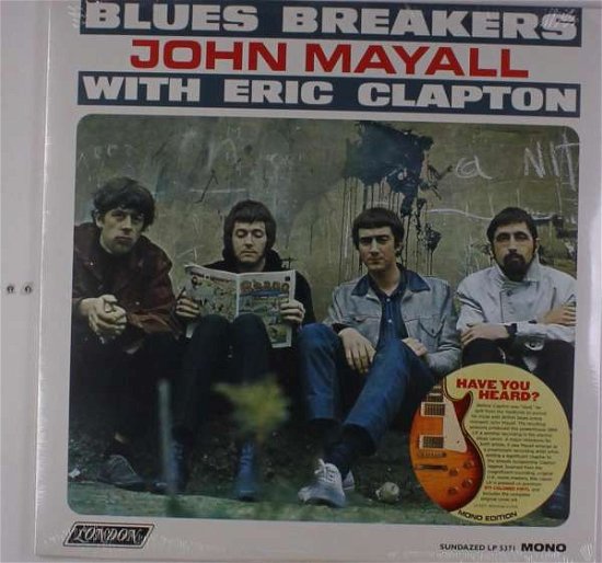 Cover for Mayall, John and the Blues Breakers · Blues Breakers with Eric Clapton (BLUE VINYL) (LP) [Coloured edition] (1990)