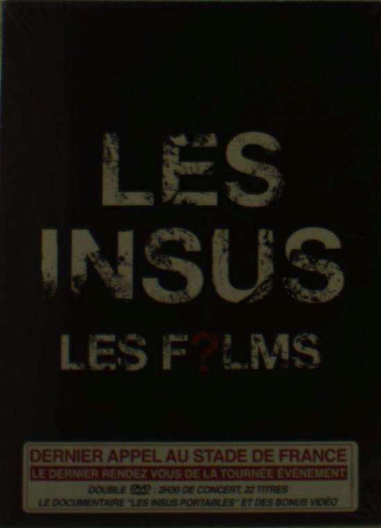 Cover for Les Insus · Dernier Appel: Les Insus (DVD) (2017)