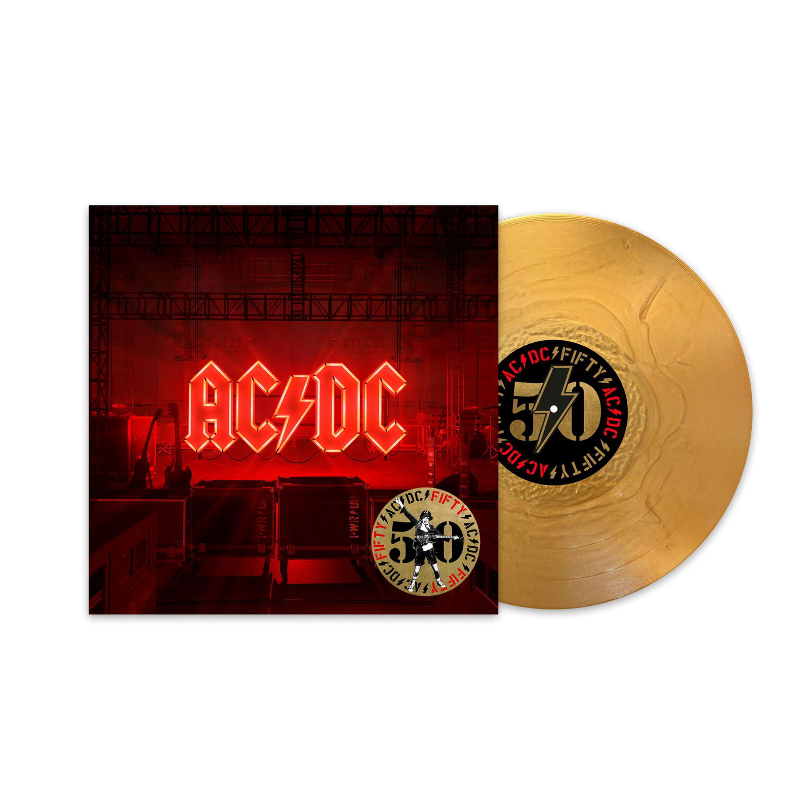 AC/DC | 50th anniversary gold vinyl reissues