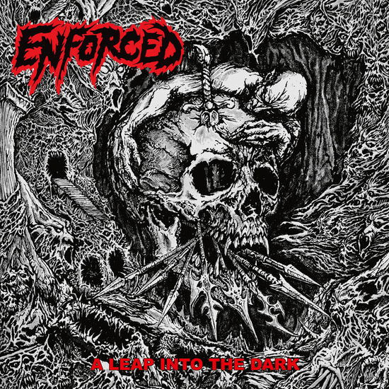 Cover for Enforced · A Leap into the Dark - EP (Black Lp) (LP) (2024)