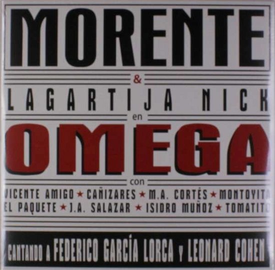 Cover for Enrique Morente · Omega (LP) (2016)