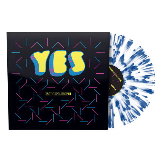 Cover for Yes · YesSingles2 (LP) [Rocktober White With Blue Splatter Vinyl edition] (2024)