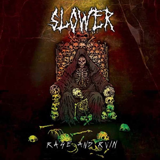 Cover for Slower · Rage and Ruin (CD) (2024)