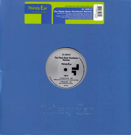 Cover for Meat Beat Manifesto · Meat Beat Manifesto - Blue Series Remix 12-inch (CD) (2020)