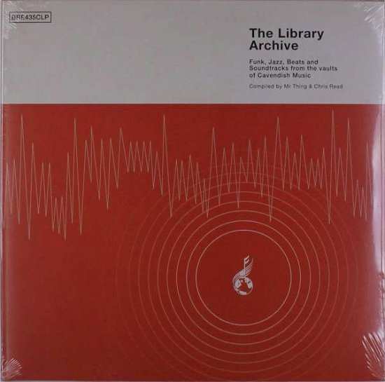 Cover for Various Artists · The Library Archive - Funk, Jazz, Beats and (LP) (2017)