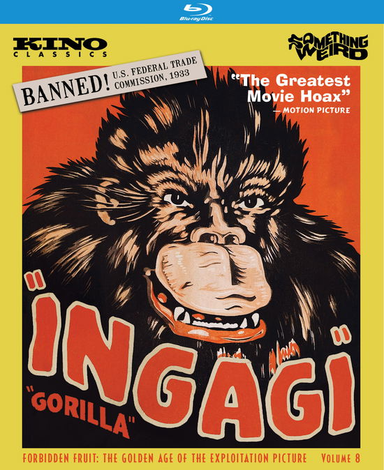 Cover for Ingagi (1930) (Blu-ray) (2021)