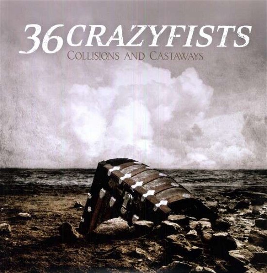 Cover for 36 Crazyfists · Collisions &amp; Castaways (Blue) (LP) [Coloured edition] (2010)
