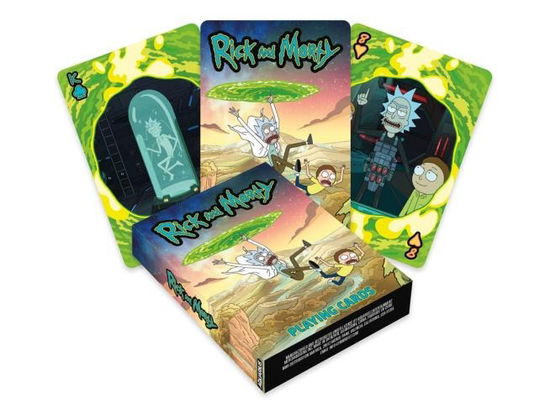 Cover for Rick And Morty · RICK AND MORTY - Portals - Playing Cards (Legetøj)