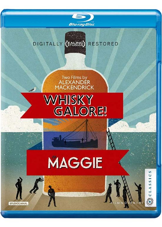 Cover for Whisky Galore! &amp; the Maggie: Two Films by Alexand (Blu-ray) (2020)