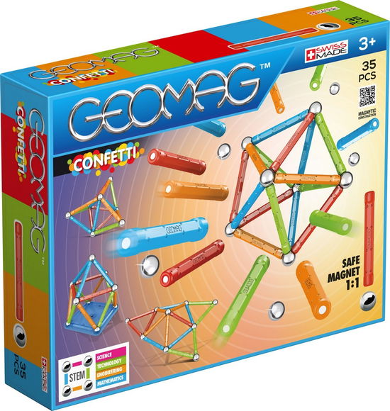 Cover for Geomag · Geomag - Confetti  - 35 pcs (Toys)