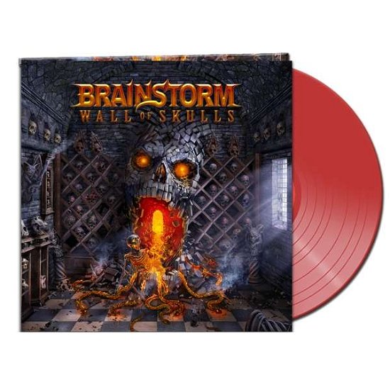 Cover for Brainstorm · Wall of Skulls (Clear Red Vinyl) (LP) (2021)