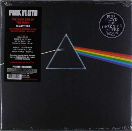 Cover for Pink Floyd · The Dark Side of the Moon (LP) [180 gram edition] (2016)