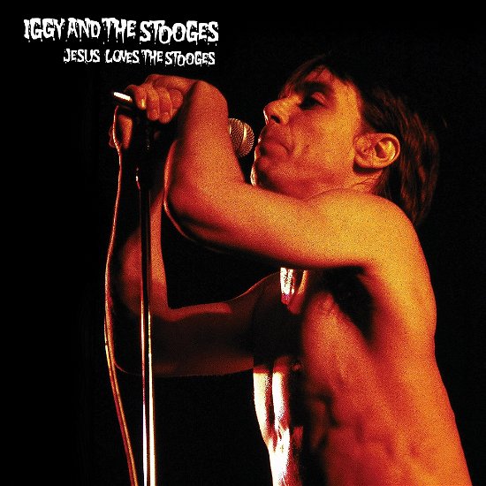 Cover for Iggy &amp; the Stooges · Jesus Loves the Stooges - Black / Gold Splatter (LP) (2023)