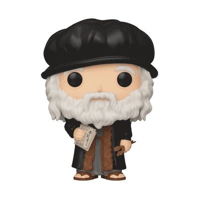 Cover for Bobble Head POP · Leonardo Da Vinci: Funko Pop! Artists (Vinyl Figure 04) (MERCH) (2020)