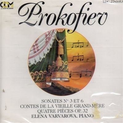 Cover for Sergei Prokofiev  · Sonata Per Piano N.3 Op 28 (1907) (CD)