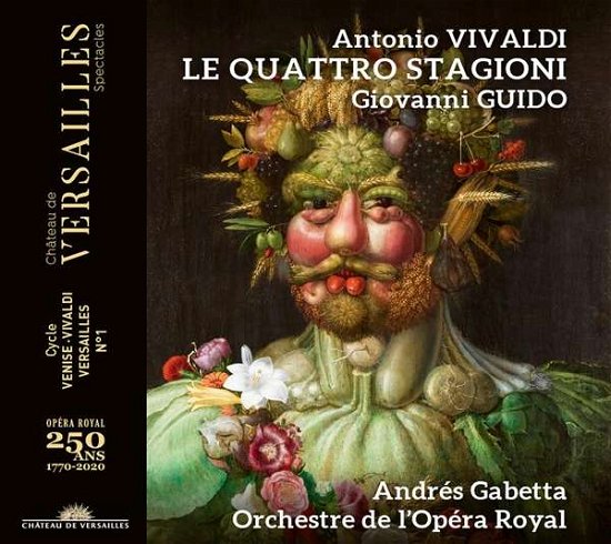 Cover for Andres Gabetta · Vivaldi &amp; Guido: Le Quattro Stagioni (CD) (2021)
