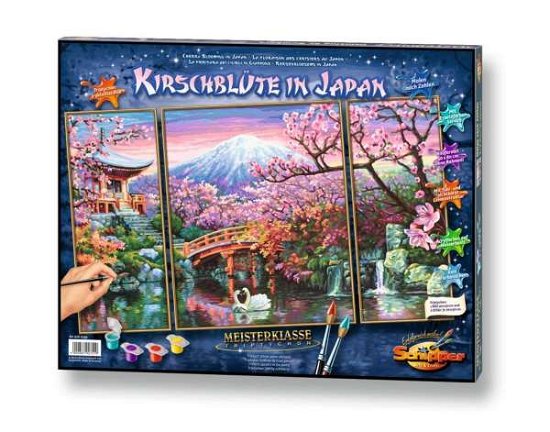 Kirschblüt.Japan (Triptychon).609260751 -  - Books - Noris Spiele Gmbh - 4000887927519 - May 15, 2018