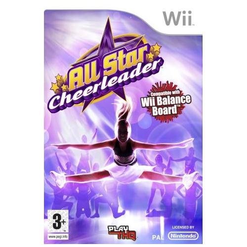 Cover for Thq · All Star Cheer NORDIC (Wii) (2008)