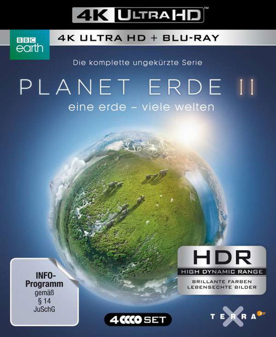 Planet Erde Ii:eine Erde-viele Welten 4k - - - Film - POLYBAND-GER - 4006448364519 - 7. april 2017