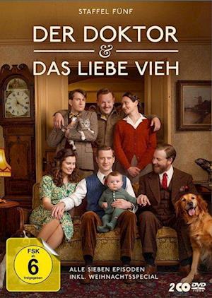 Cover for Ralph,nicholas / West,samuel / Madeley,anna/+ · Der Doktor Und Das Liebe Vieh - Staffel 5 (DVD) (2025)