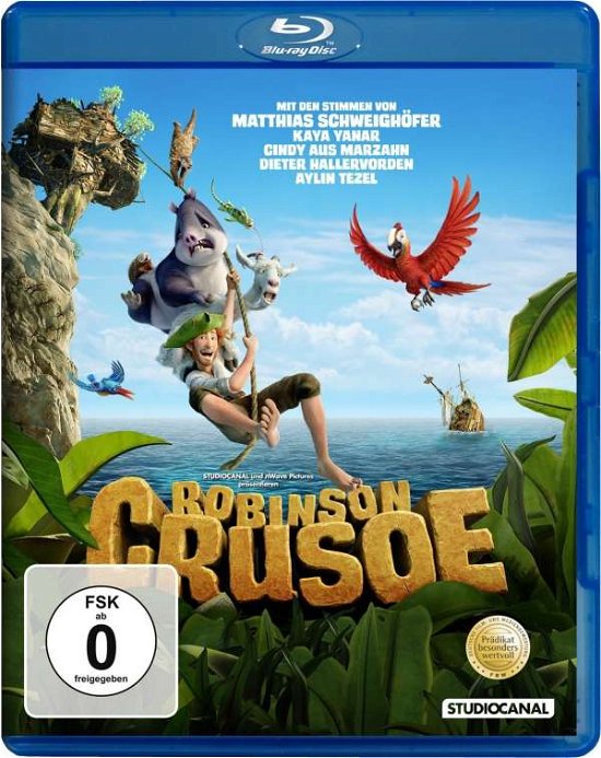 Cover for Robinson Crusoe (Blu-Ray) (2016)