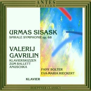Cover for Sisask / Solter / Rieckert · Spirale Sym Op 68 / Pn Wks Four Hands (CD) (1999)