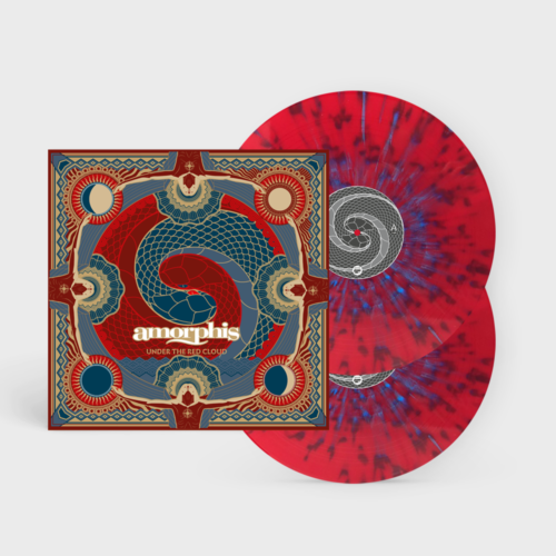 Cover for Amorphis · Under The Red Cloud (LP) [Coloured edition] (2022)