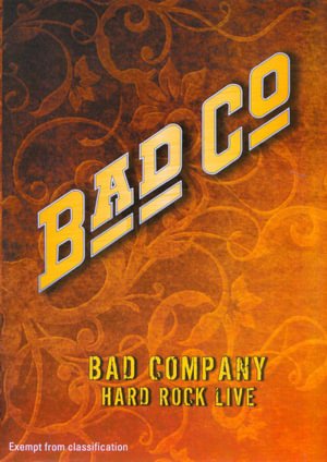 Cover for Bad Company · Hard Rock Live (DVD) (2010)
