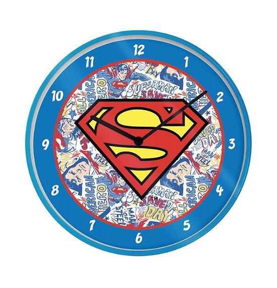 Cover for 10 Clocks · Superman: Logo Clock (Orologio Da Muro) (MERCH) (2020)