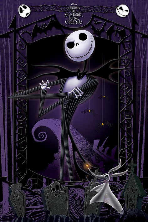 Poster 34051 Nightmare Before Christmas Jack - Disney: Pyramid - Merchandise - Pyramid Posters - 5050574340519 - February 7, 2019