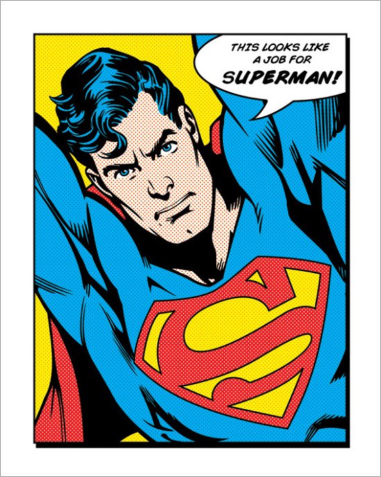 Cover for Dc Comics: Superman · Dc Comics: Pyramid - Superman - Looks Like A Job For 40X50 Cm (Art Print / Stampa) (MERCH)