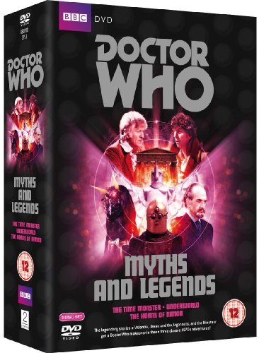 Cover for Doctor Who Myths  Legends · Doctor Who Boxset - Myths And Legends - The Time Monster / Underworld / The Horns of Nimon (DVD) (2010)