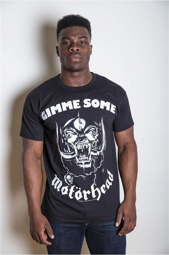 Motorhead Unisex T-Shirt: Gimme Some - Motörhead - Merchandise - Global - Apparel - 5055295347519 - 