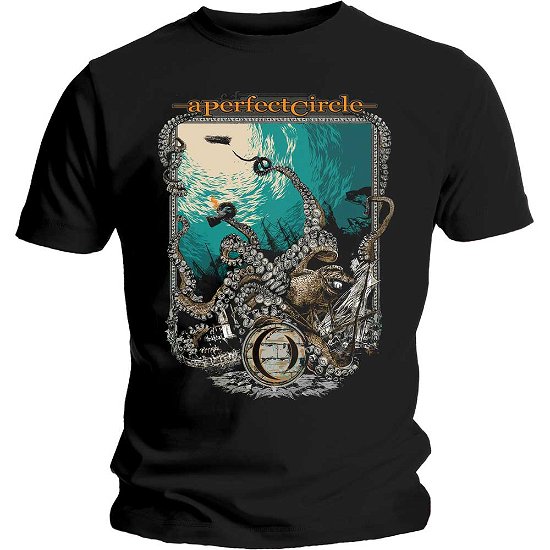 A Perfect Circle Unisex T-Shirt: The Depths - A Perfect Circle - Merchandise -  - 5056170634519 - 