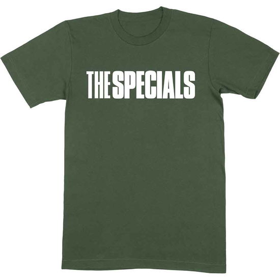 The Specials Unisex Tee: Solid Logo - Specials - The - Merchandise - - 5056368680519 -