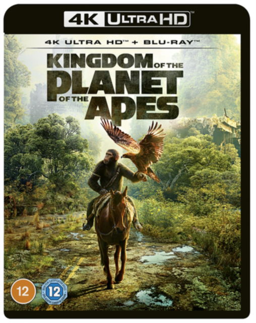 Cover for Kingdom Planet of the Apes Uhd BD · The Kingdom Of The Planet Of The Apes (Blu-ray) (2024)