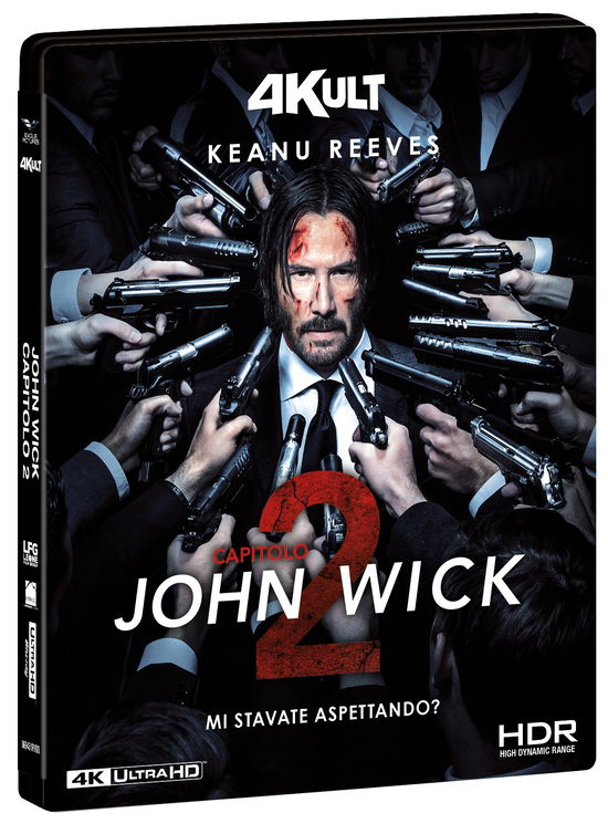 Cover for John Wick 2 (Blu-Ray 4K+Blu-Ray) (Blu-Ray)