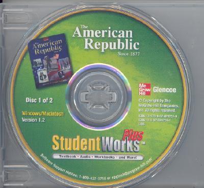 Cover for McGraw-Hill · The American Republic Since 1877, StudentWorks Plus (CD-ROM) (2006)