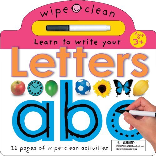Wipe Clean: Letters - Wipe Clean Learning Books - Roger Priddy - Kirjat - St. Martin's Publishing Group - 9780312492519 - maanantai 1. maaliskuuta 2004