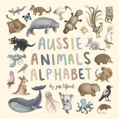 Cover for Jess Elford · Aussie Animals Alphabet (Paperback Book) (2020)