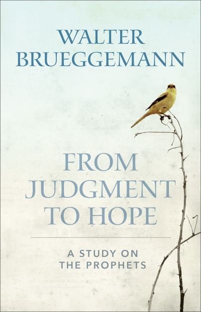 Cover for Walter Brueggemann · From Judgment to Hope (Pocketbok) (2019)